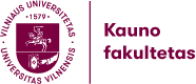VU Kauno fakultetas VU Kauno fakultetas